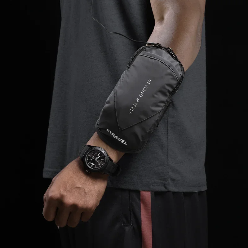 Running Gear To Hold Phone - Bolsa de brazo para teléfono móvil