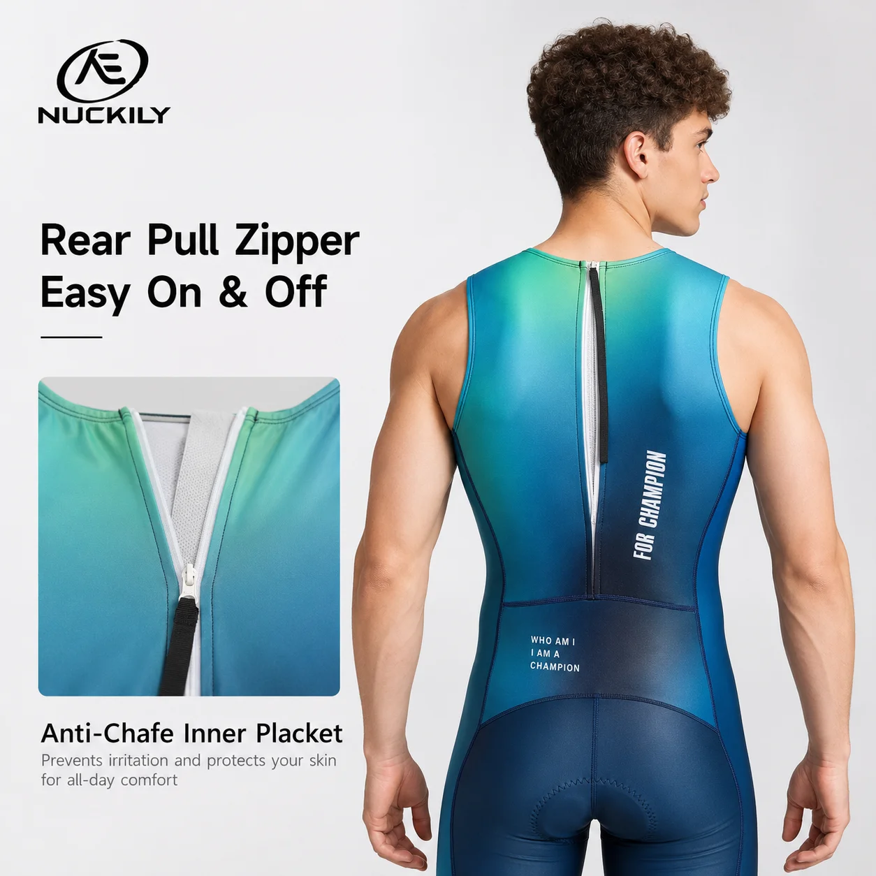 Traje de Triatlón NUCKILY sin  - Running Gear Youth reseña y precio
