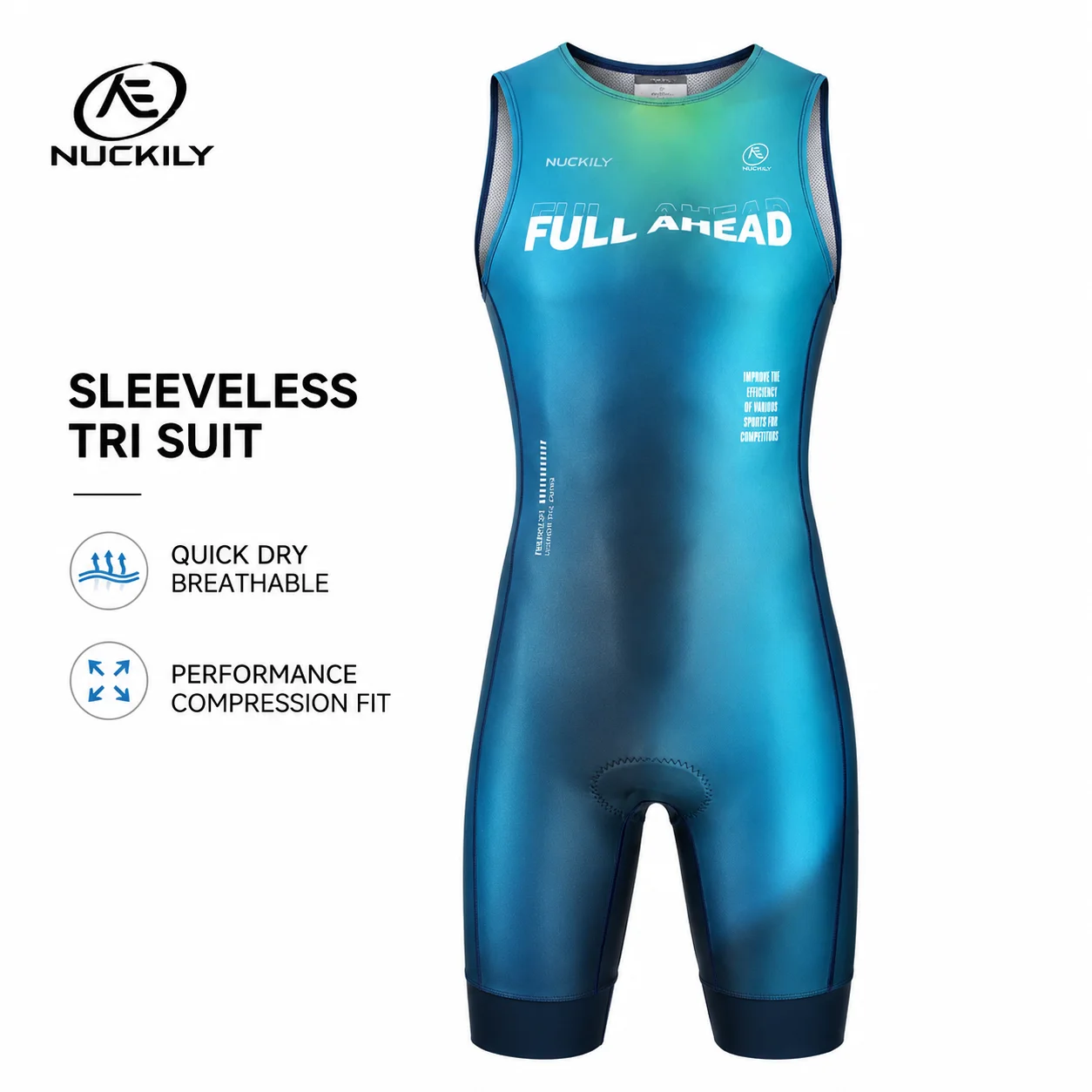 Traje de Triatlón NUCKILY sin  - Running Gear Youth reseña y precio