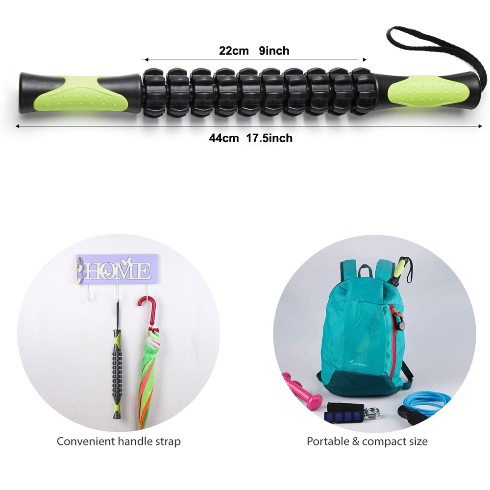 Palo de rodillo muscular para  - Muscle Roller Stick reseña y precio