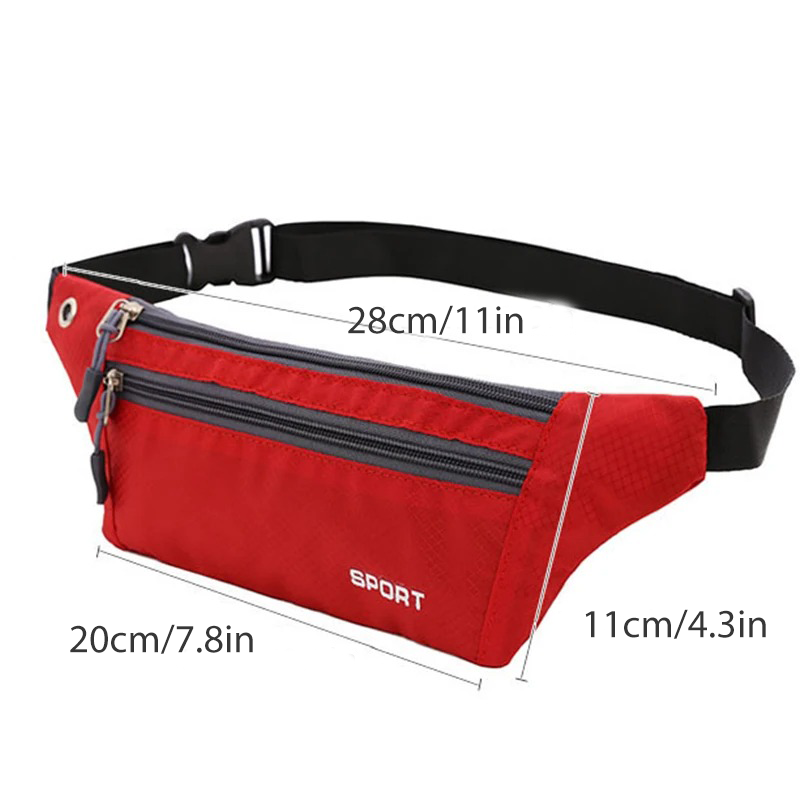 Riñonera informal de nailon pa - Running Gear To Hold Phone reseña y precio