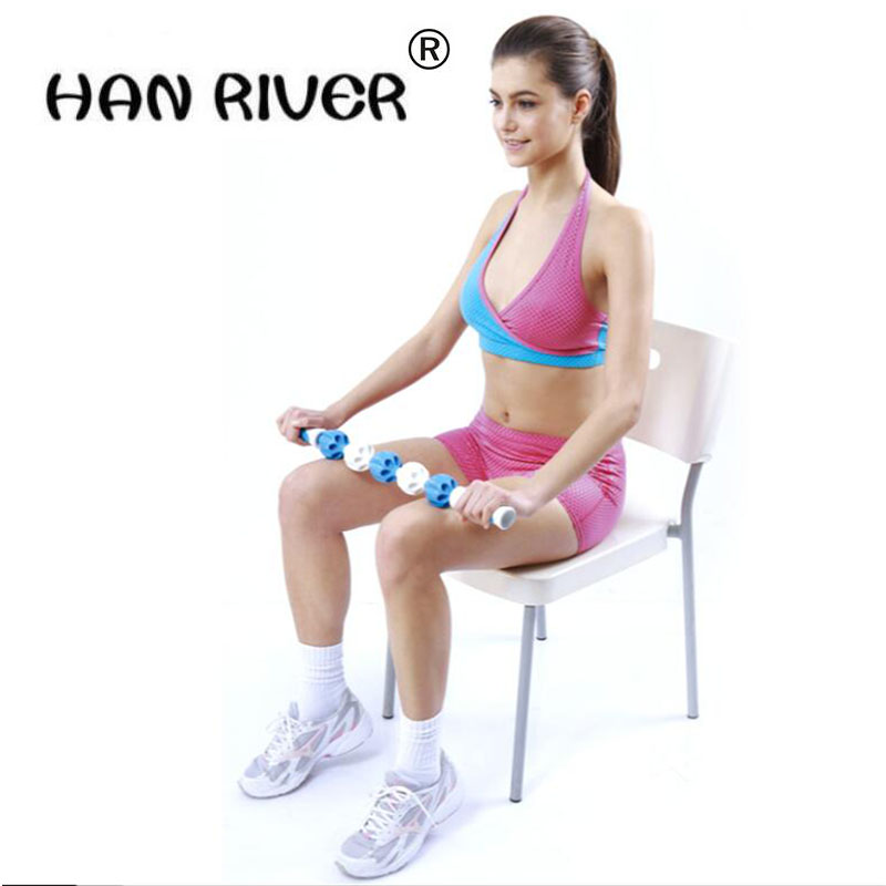 HANRIVER-masajeador portátil d - Muscle Roller Stick reseña y precio