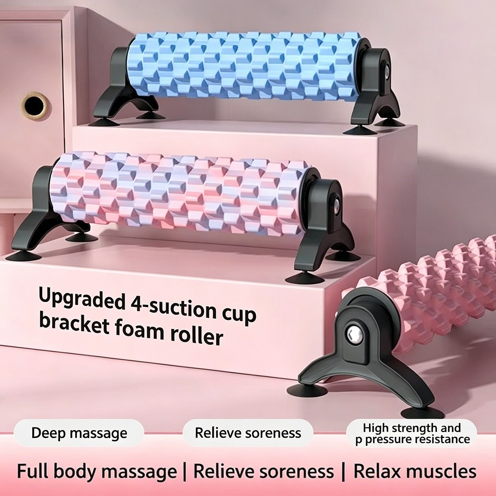 Rodillo de Espuma Sólida con V - Muscle Roller Stick reseña y precio