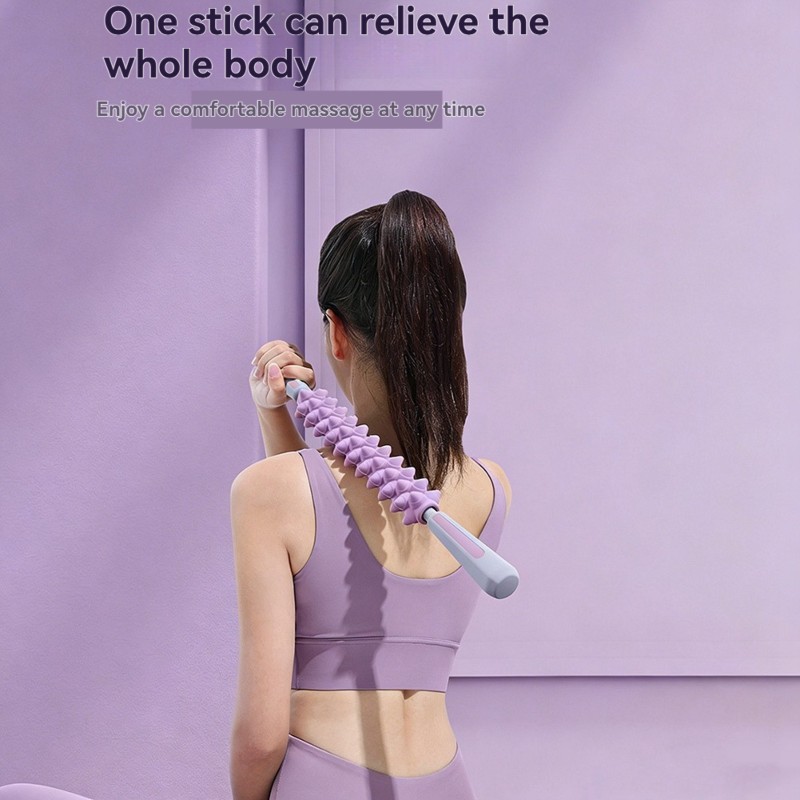 Rodillo de masaje de tejido pr - Muscle Roller Stick reseña y precio